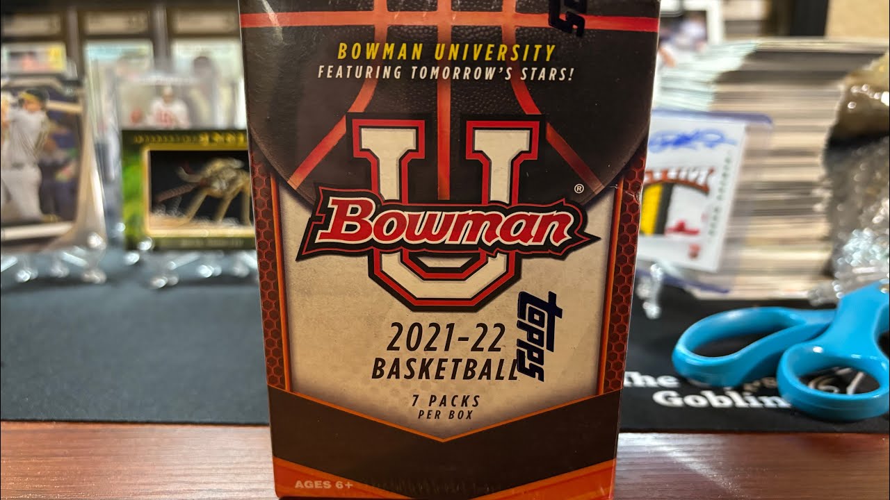 New Series!! Cheap A$$ Blaster Box! 21-22 Bowman U Basketball! Looking for 1st Pink Refractors!