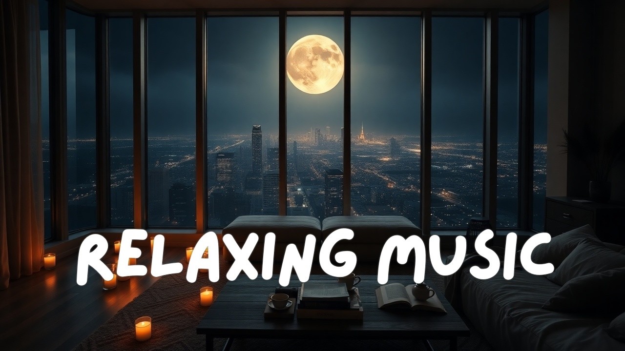 Moonlit Jazz - Cozy Night Ambience for Sleep & Love