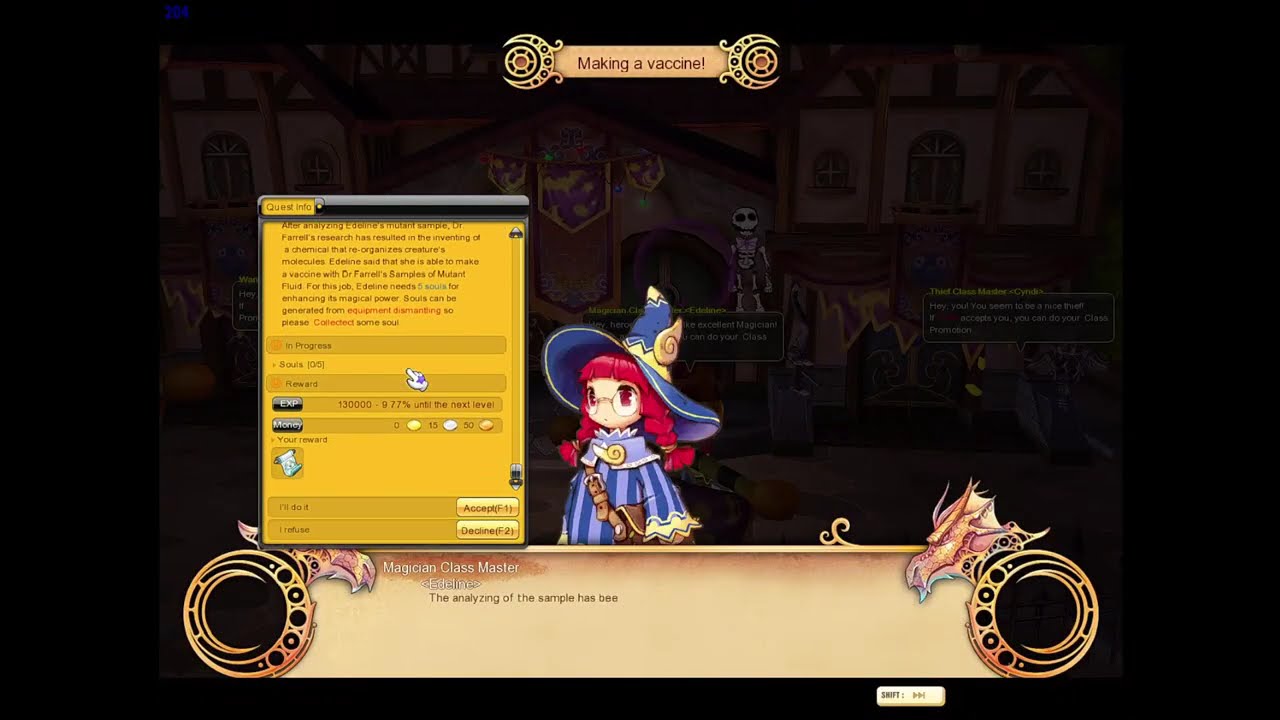 Dragonica Volia - Level 20 Jobchange