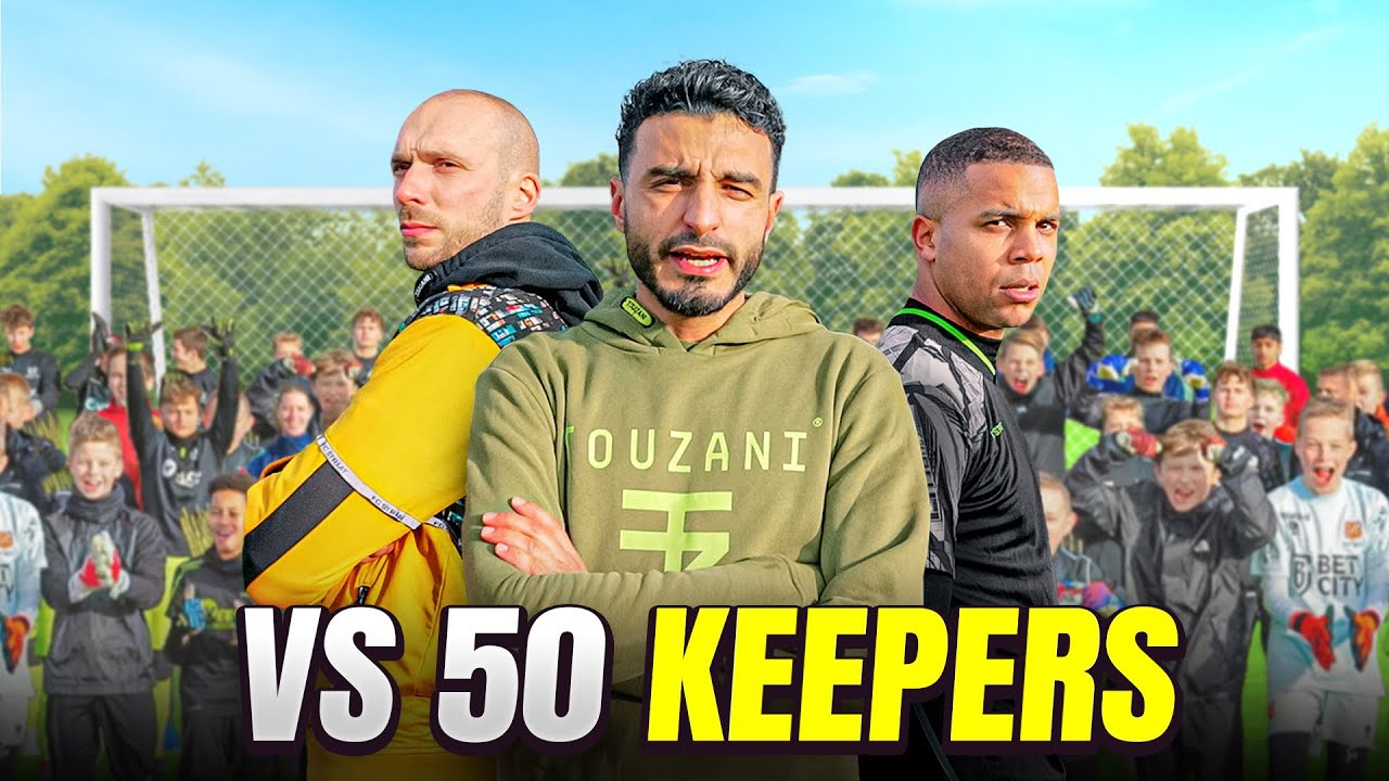TOUZANI & FRIENDS vs 50 KEEPERS 😱🔥