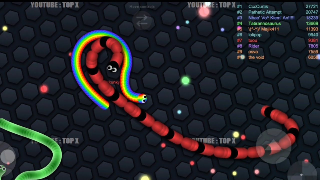 Slitherio biggest snake | slitherio secret level | slitherio Game | slither io best skill gameplay