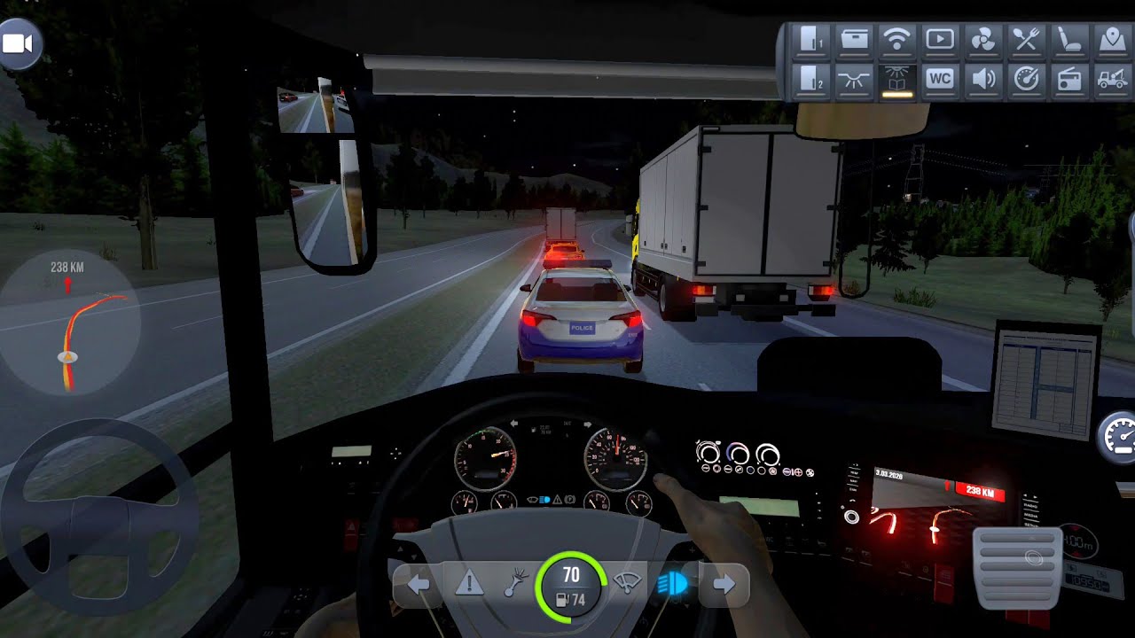 Bus Simulator Ultimate: India |Police 🚓 😰|Zuuks| Happy Holi 🎨 | Android Game 🎮 | Real Bus🚌 Simulator