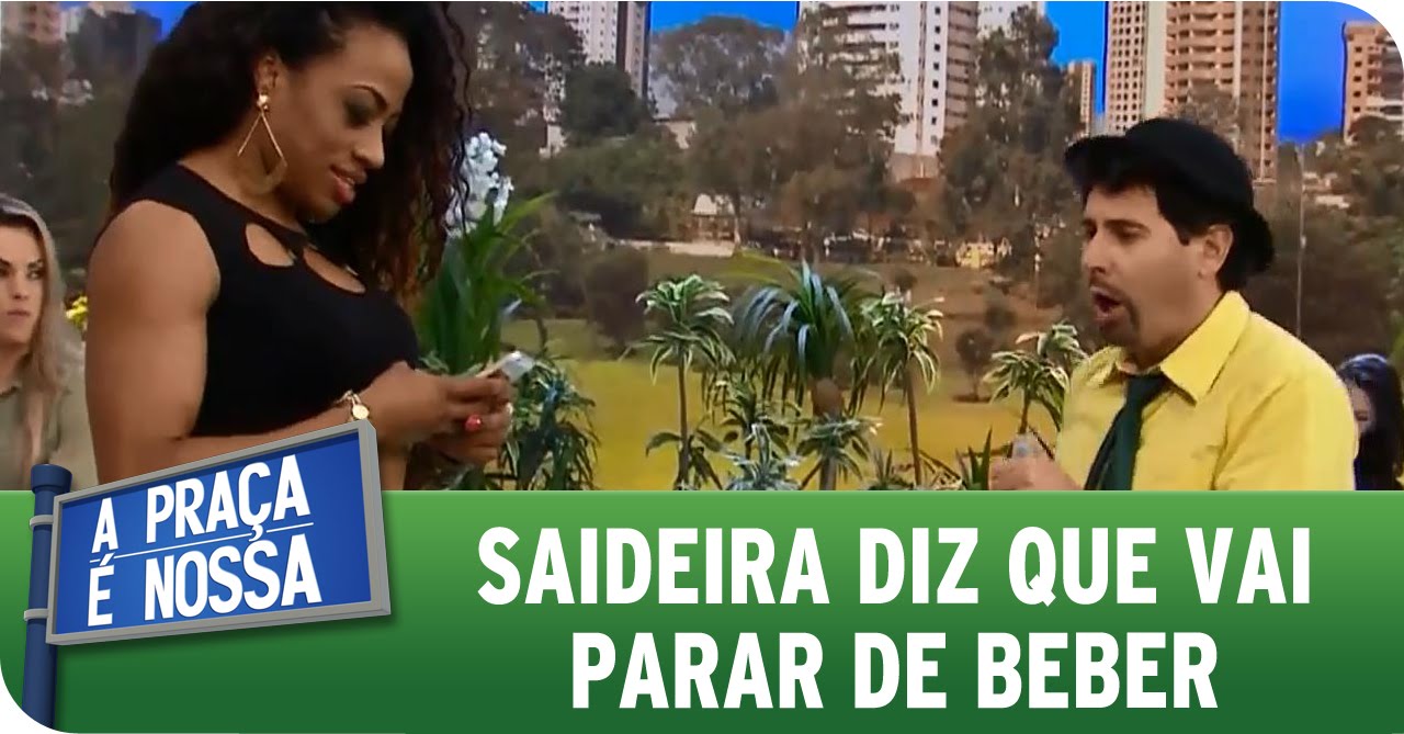 A Praça É Nossa (09/04/15) -  Saideira diz que vai parar de beber