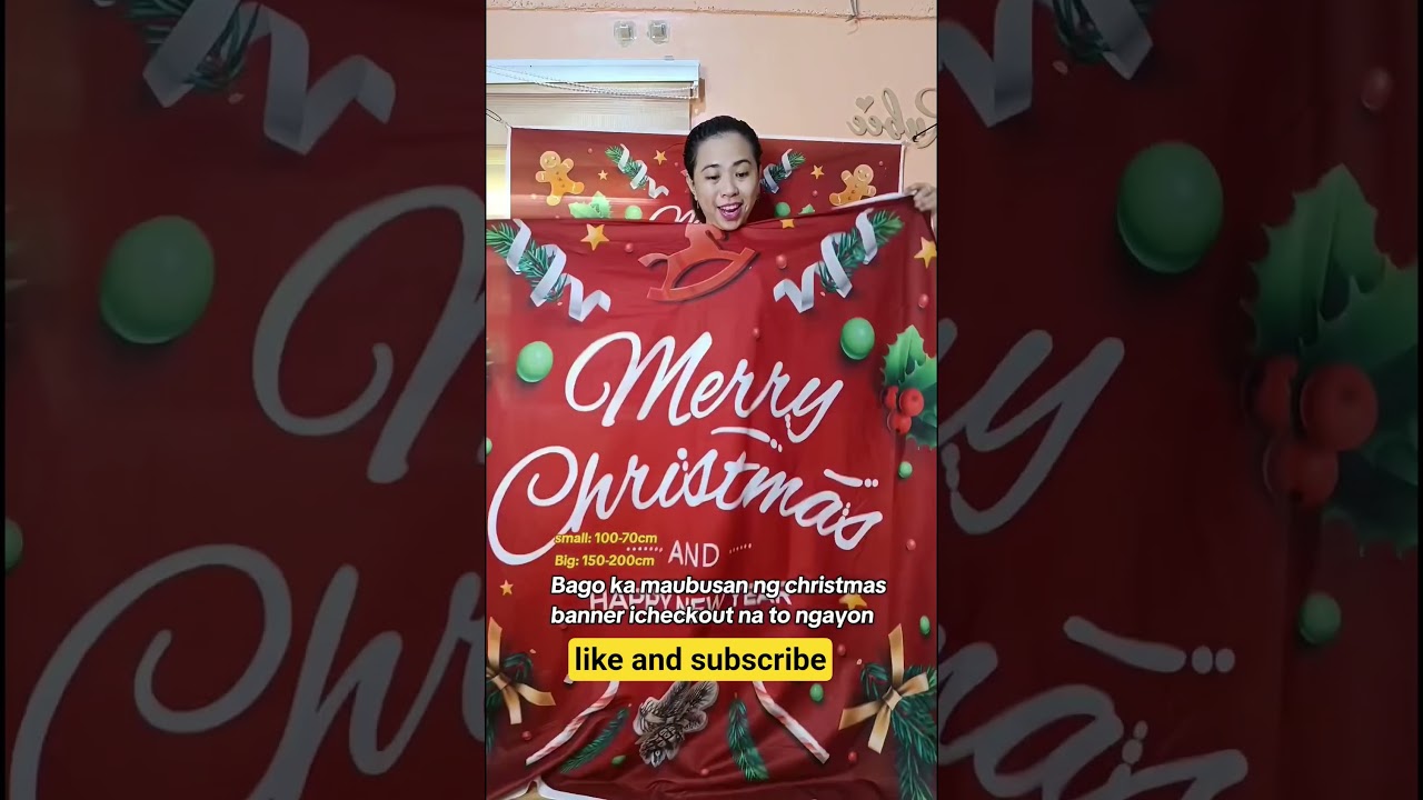 Christmas Banner/Background #shorts #shortsfeed