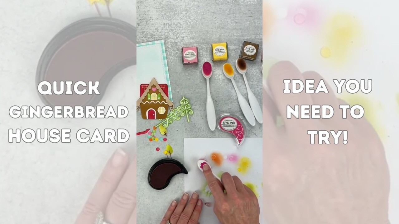 Quick Gingerbread House Card Idea You Need to Try!
