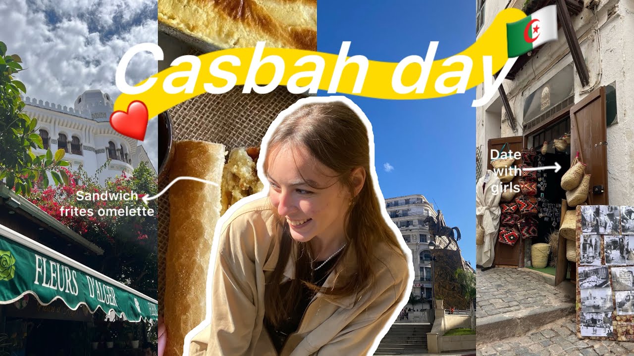DATE WITH GIRLS f LA CASBAH D’ALGER🇩🇿❤️ // فديو غير متوقع و عشوائي 🌝✨ 