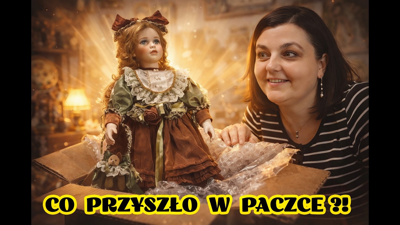 Targ staroci w domu? Unboxing zakupów. Antykowy haul – ta lalka nas zaskoczyła! #vintage