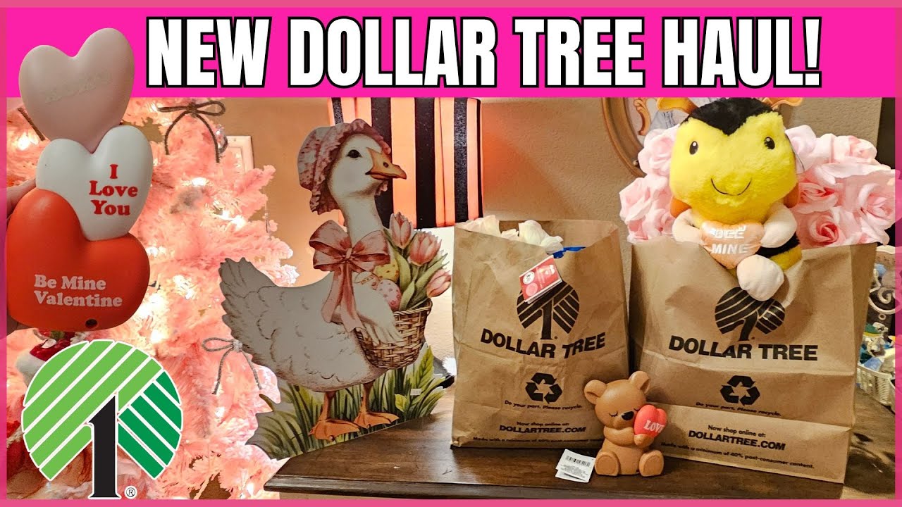 DOLLAR TREE VALENTINE'S: UNEXPECTED FIND HAUL FOR UNIQUE CELEBRATIONS!