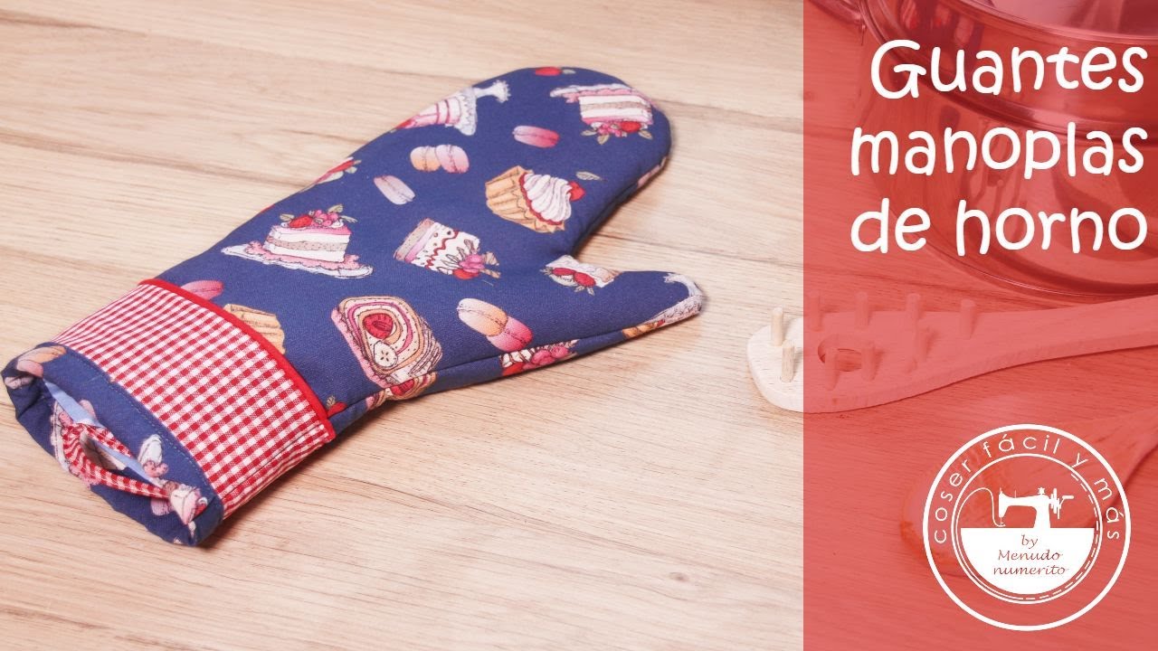 Guantes o manoplas de horno (patrón gratis)