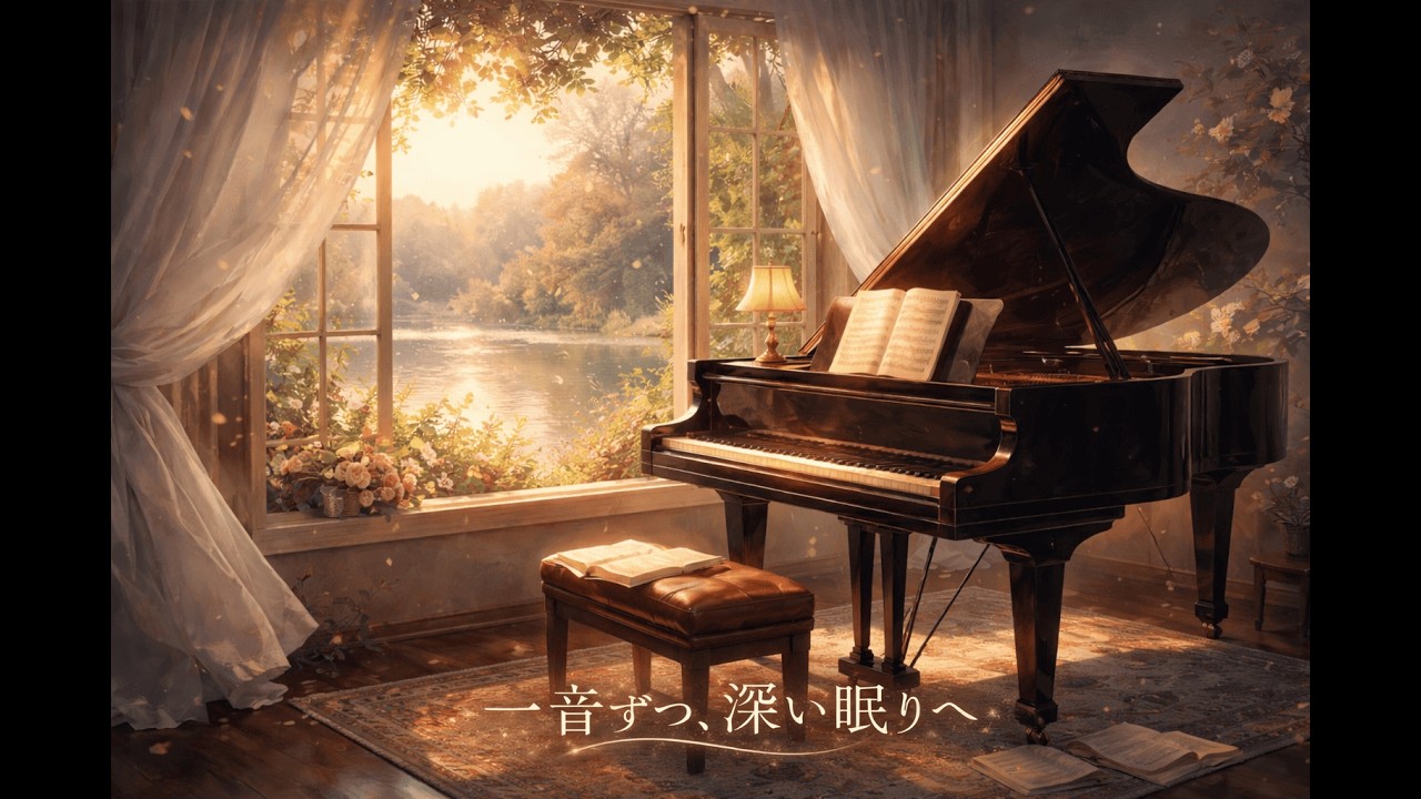 Night Piano for Better Sleep 不眠対策ヒーリングピアノ【ピアノ】#5