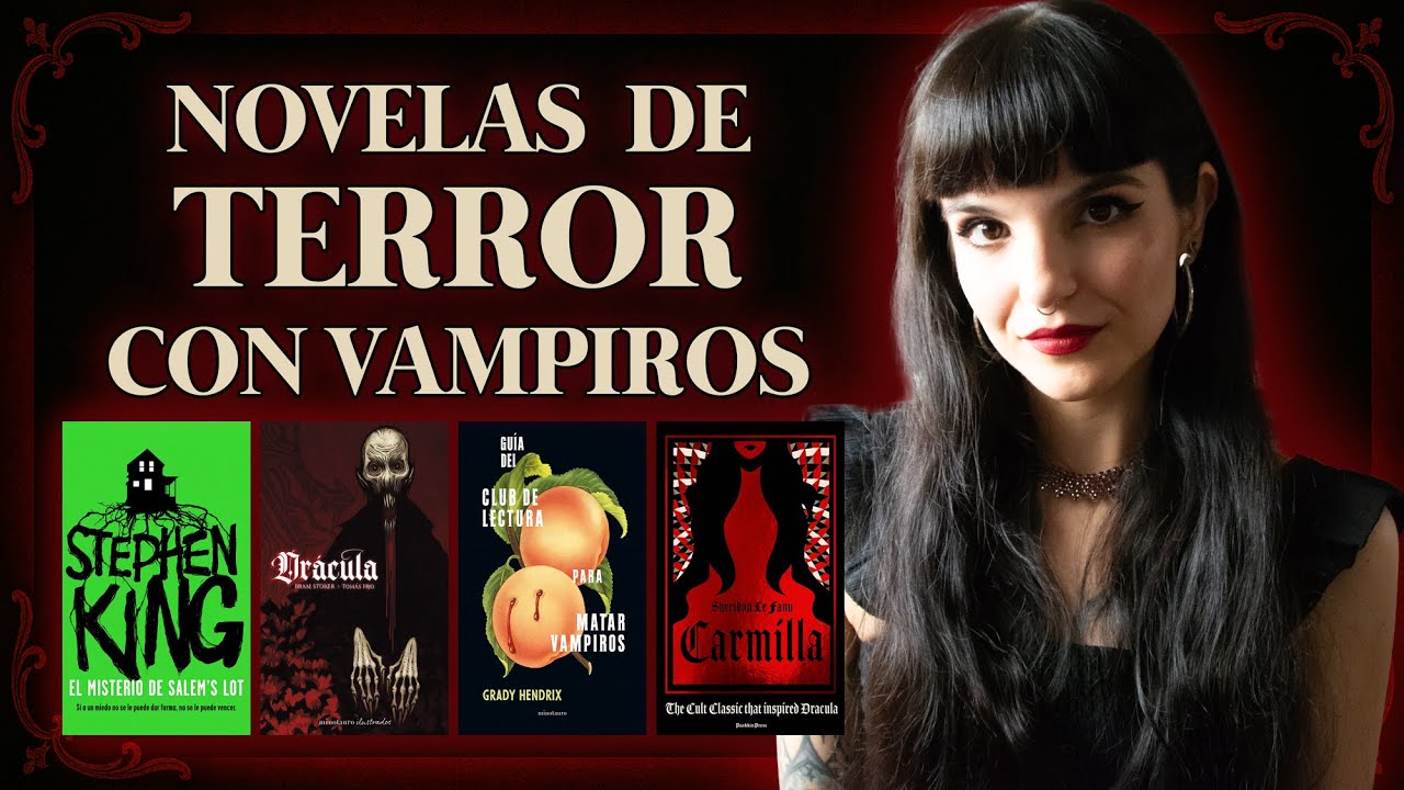 Si te gustan los VAMPIROS tienes que leer estas NOVELAS DE TERROR 📖🧛‍♂️ | moonlight books