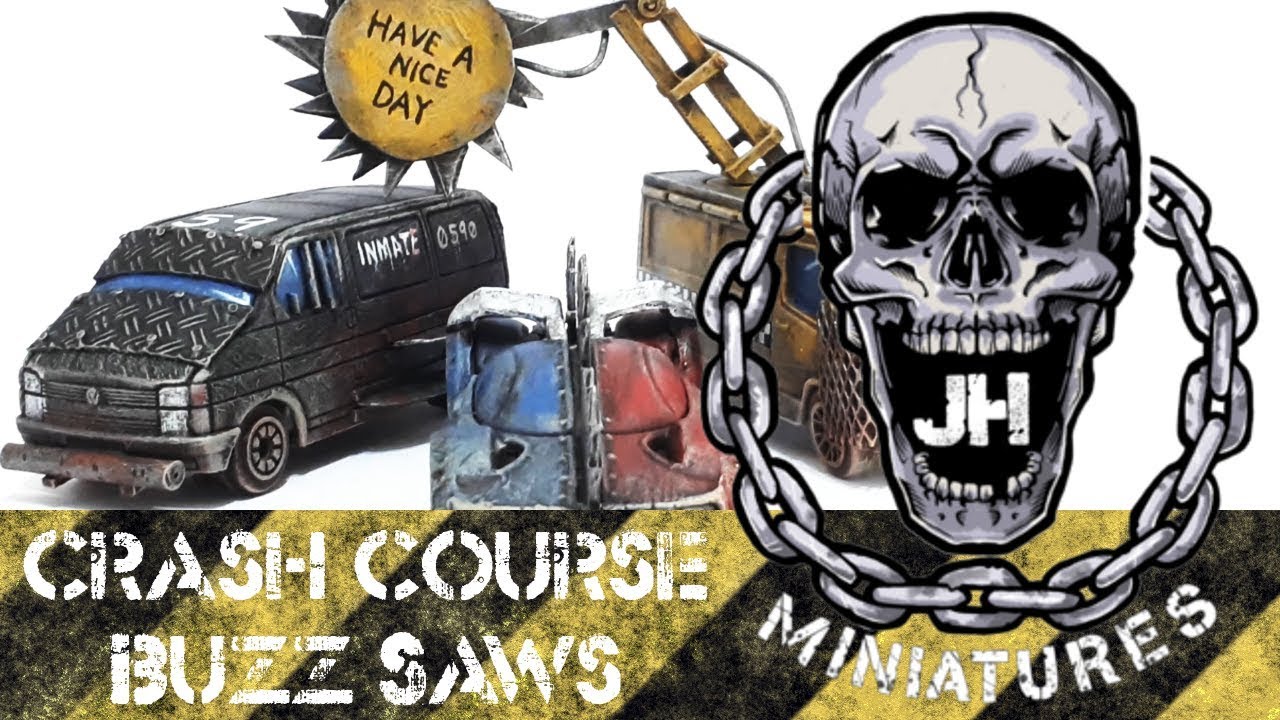 How to Build, Gaslands Buzz Saws!