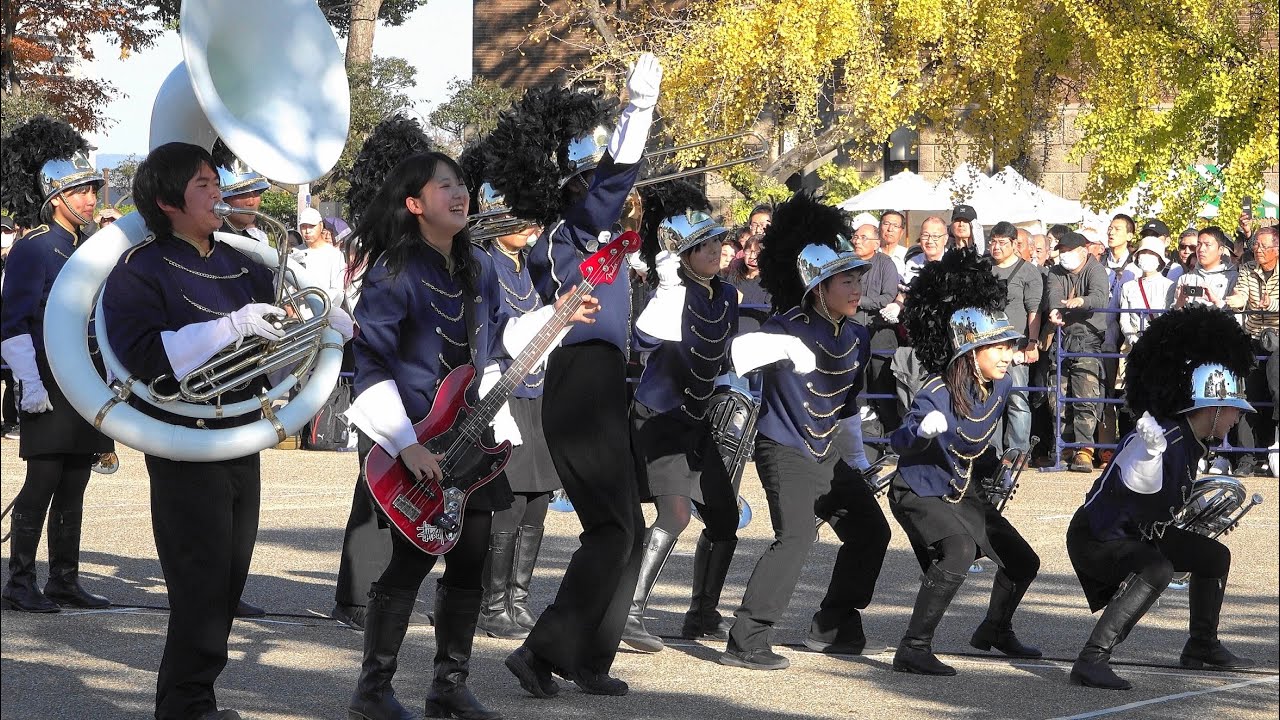 神戸弘陵学園高等学校 マーチングバンド大阪キャッスルマーチング「4ｋ」Kobe Koryo HIGH SCHOOL MARCHING BAND
