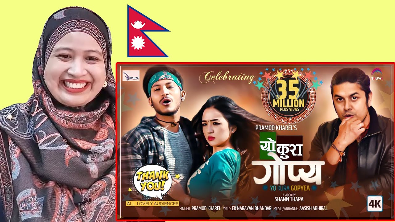 YO KURA GOPYA (यो कुरा गोप्य) | Nepali Song | Malaysian Girl Reactions