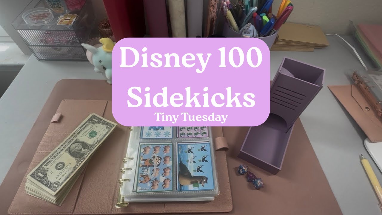 Disney 100 Sidekicks Tiny Tuesday | Cash Stuffing Challenges