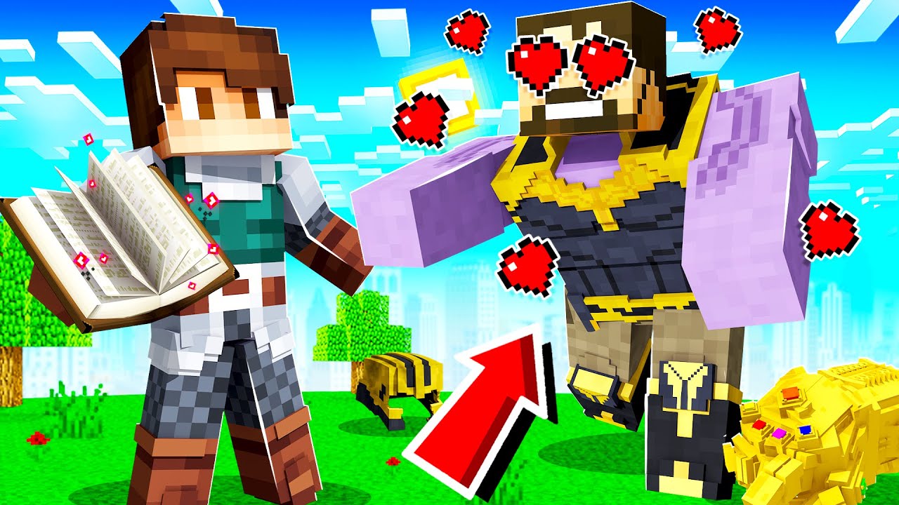 USING LOVE MAGIC to STOP THANOS in INSANE CRAFT!