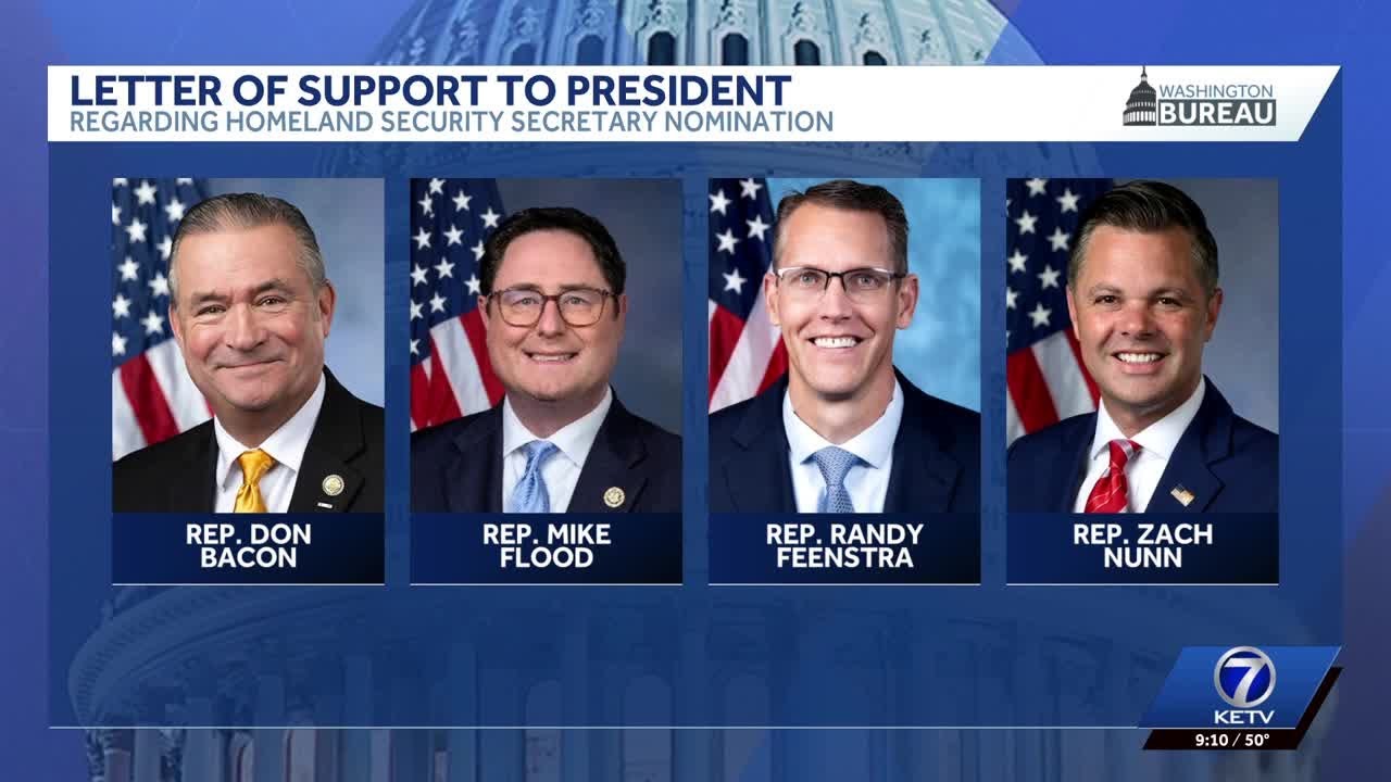 Lawmakers send letter of support to Pres. Donald Trump for next DHS secretary