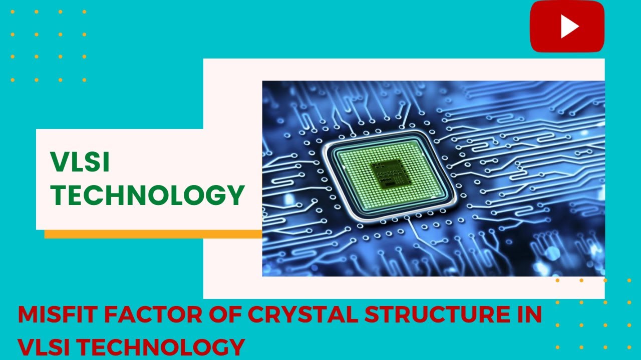 Lecture 43: Misfit Factor of Crystal structure. Electronics Science, IC Fabrication, UNIT-II.