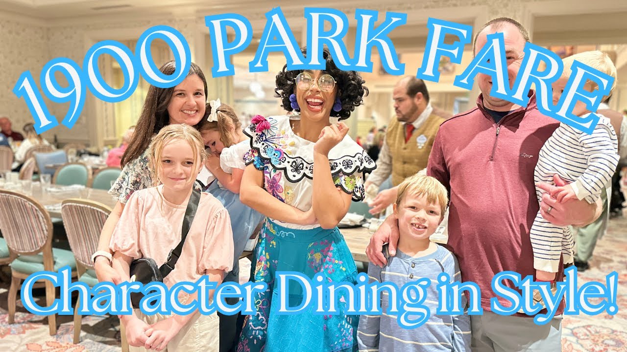 Character Dining Breakfast at 1900 Park Fare at Grand Floridian
