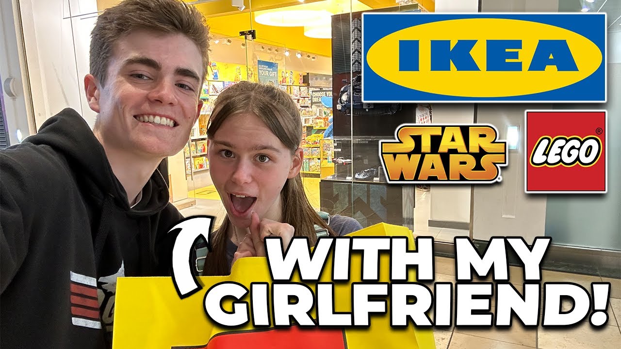 LEGO Store Trip with my GIRLFRIEND! (LEGO Vlog & First Appearance!)