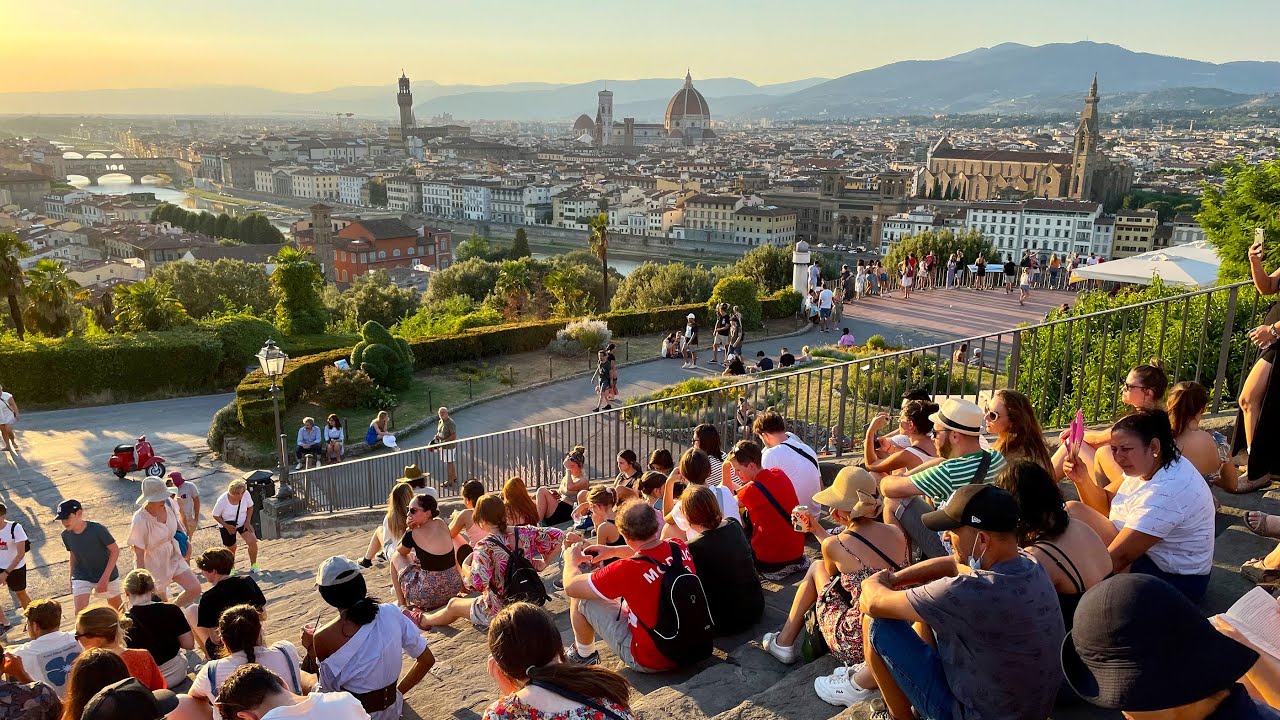 Florence Italy Tuscany walking tour summer 2022