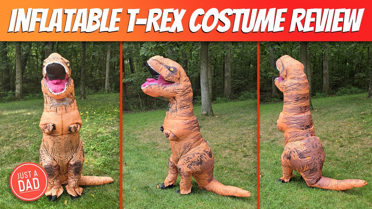 Rubie's Adult Inflatable T-REX Dinosaur Costume REVIEW