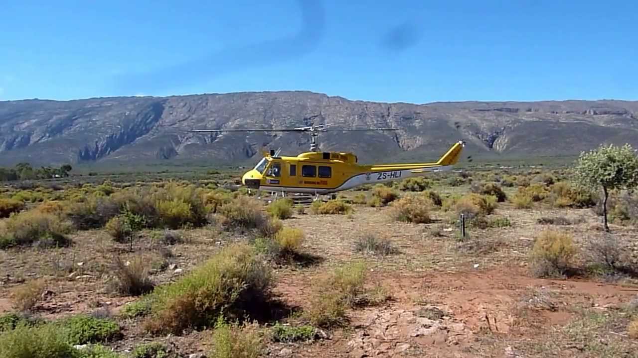 Huey rescue helicopter Anysberg
