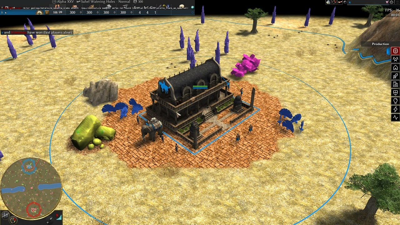 0AD StarGUI4 Mod VS StarGUI7 Mod | first short impressions