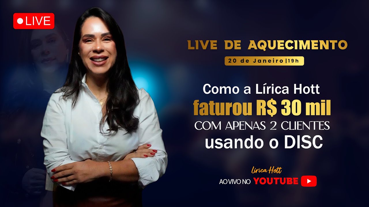 Como a Lírica faturou R$ 30 mil com apenas 2 clientes usando o DISC 📱