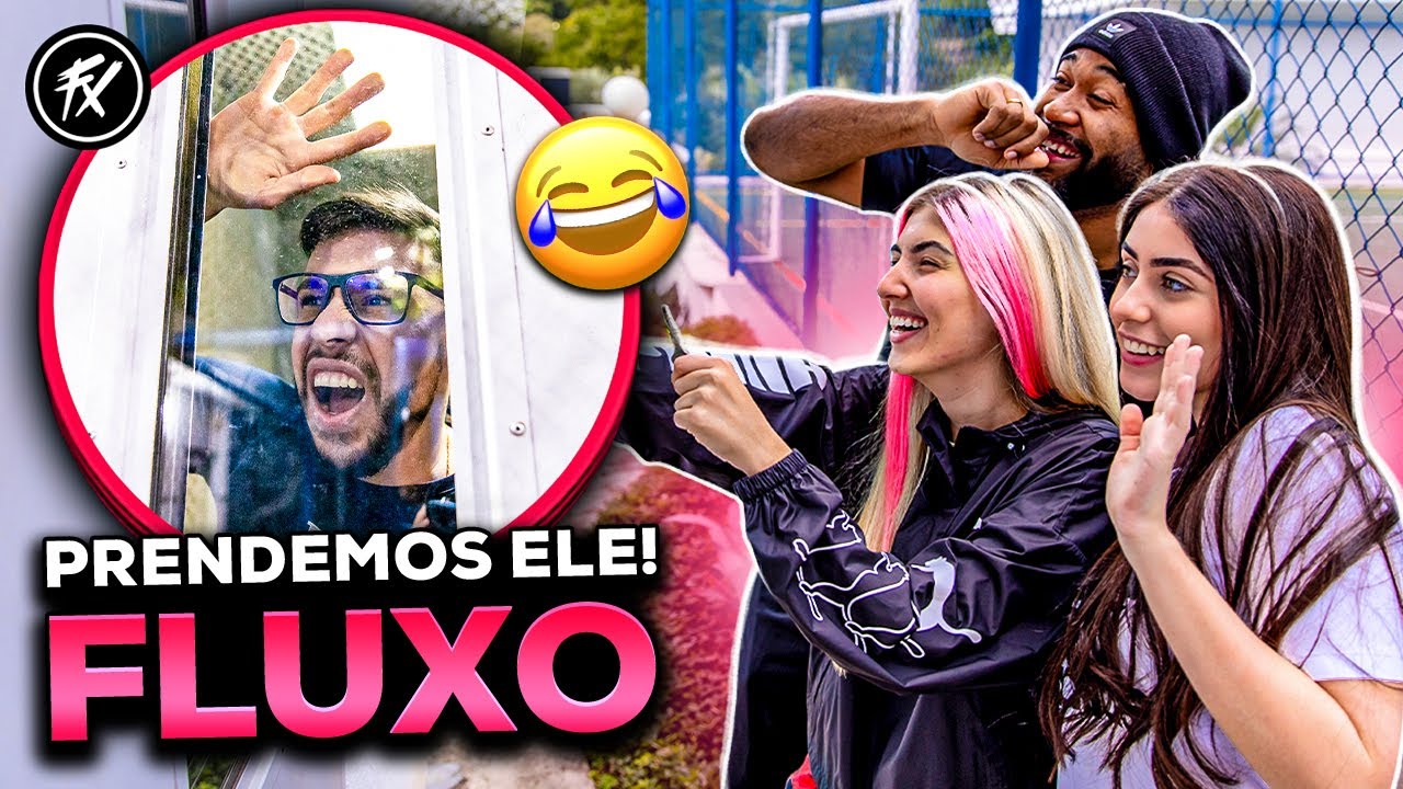 A TROLLAGEM DO GORILA! TRANCAMOS ELE POR HORAS NA MANSÃO DO FLUXO!