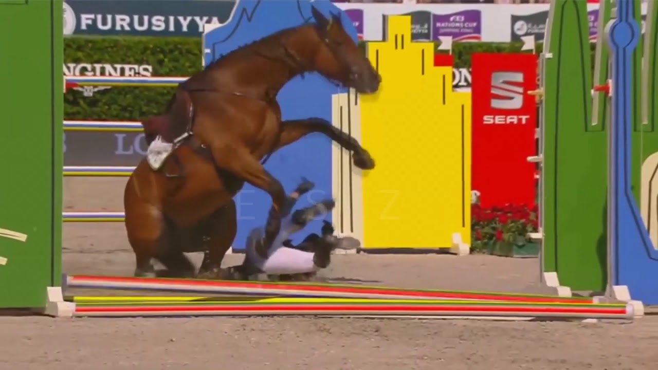 powerful - horse fails and falls | Equestrian Music Video