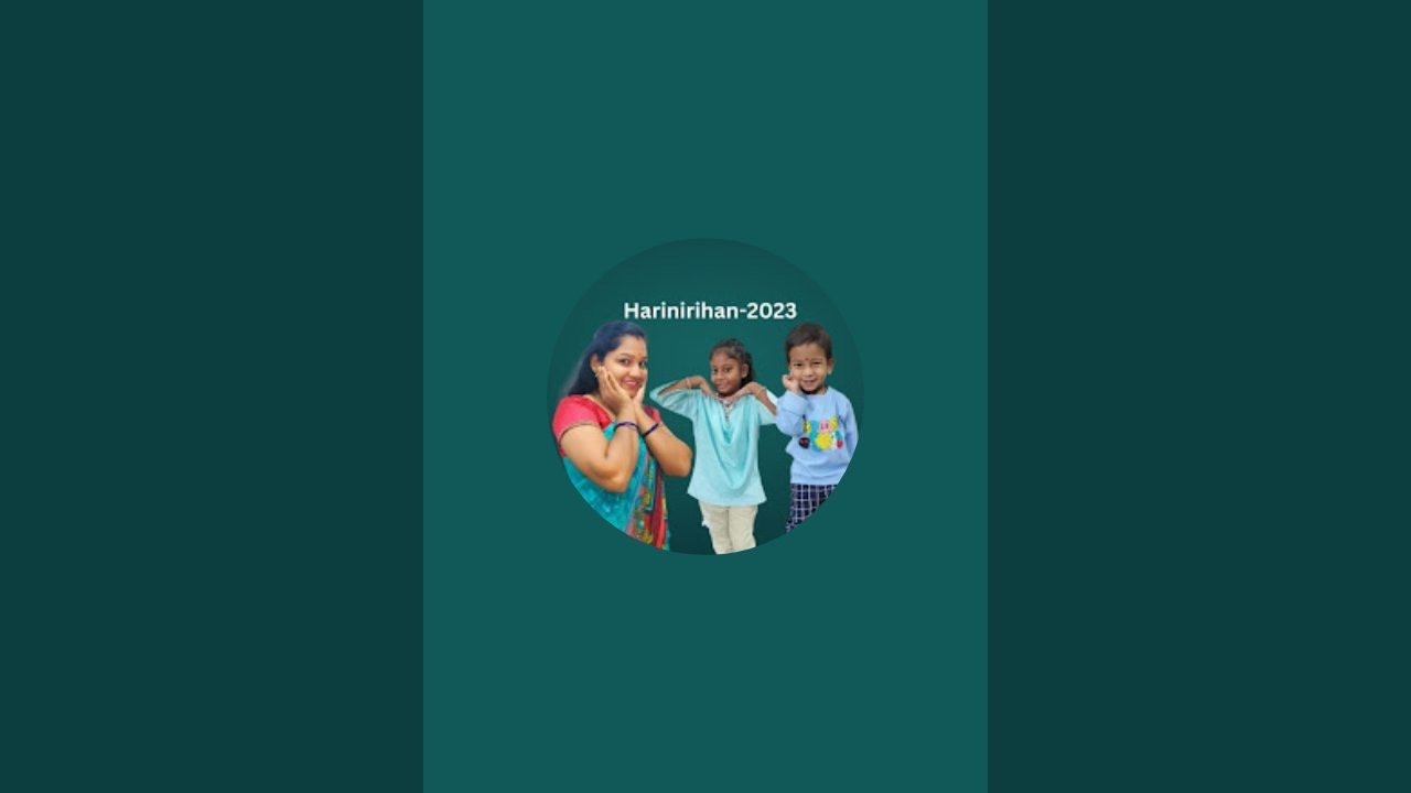 To join HariniRihan-2023 channel. Link is below