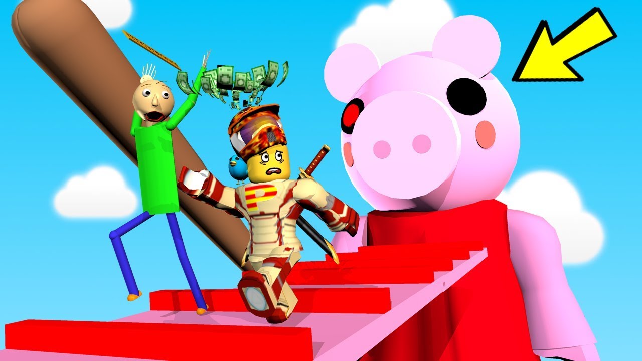 СБЕГАЙТЕ ОТ ГИГАНТСКОГО ПОРОСЕНКА ОББИ!! | Странная сторона Roblox