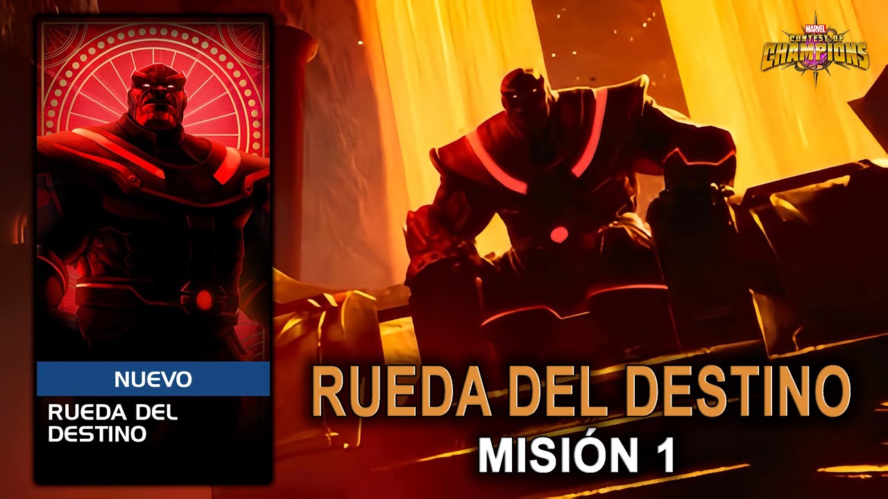 Rueda Del Destino: Misión 1 | Counters Camino 1 | Thanos Deathless | Jean Grey R3 | MCOC Vídeo 1299