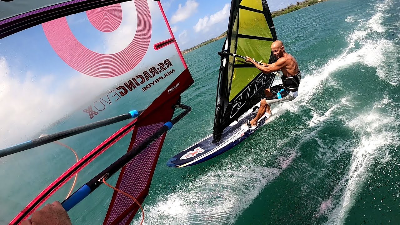 Windsurfing Curacao, St.Joris Bay, Okt. 2020