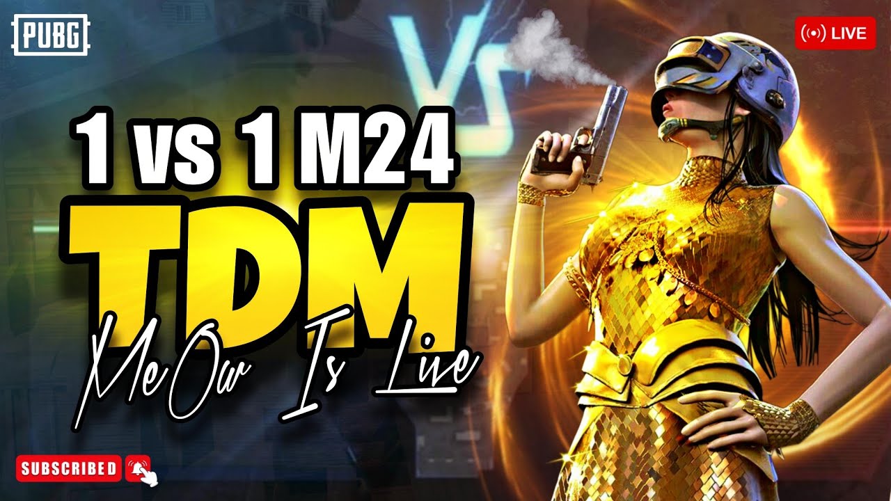 1 vs 1 m24 | Lets Do Challenges | #MeOwYT | #MeOwIsLive | #LIVESTREAM | #PUBGMOBILE