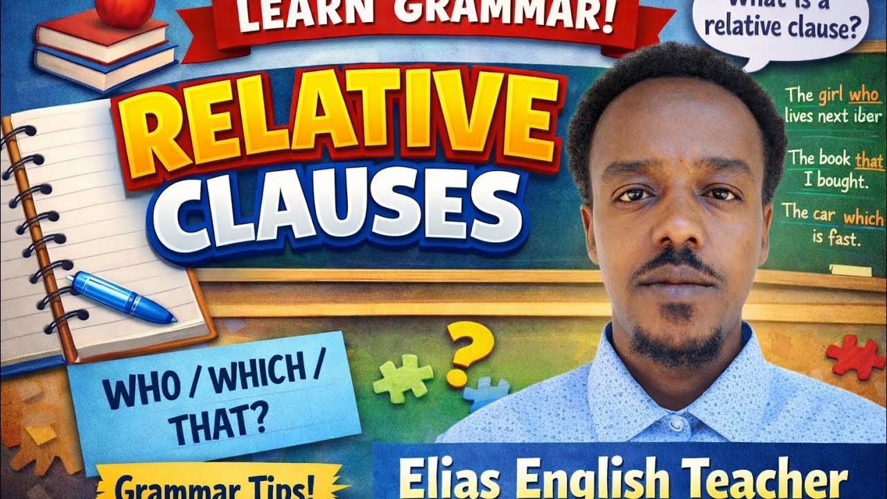 Relative Clauses explained in Oromo 