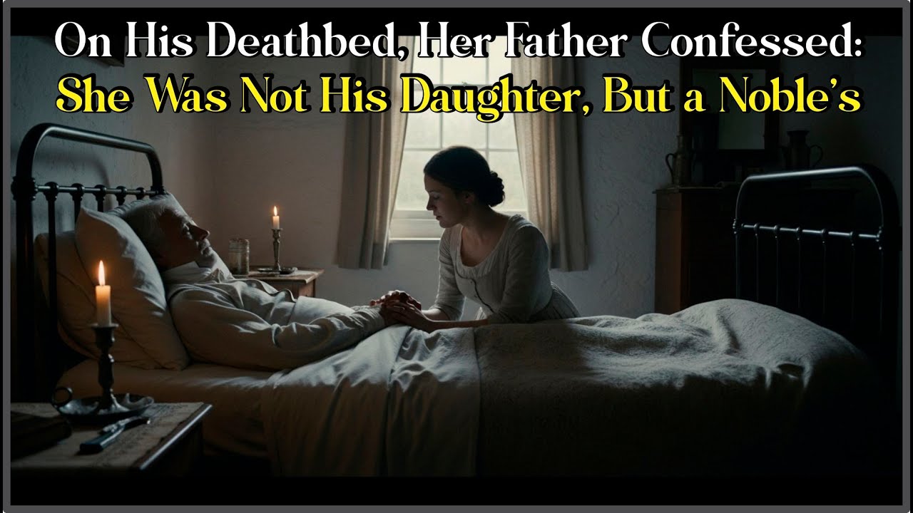 🕯️ 👑 On His Deathbed, Her Father Confessed: She Was Not His Daughter, But a Noble’s