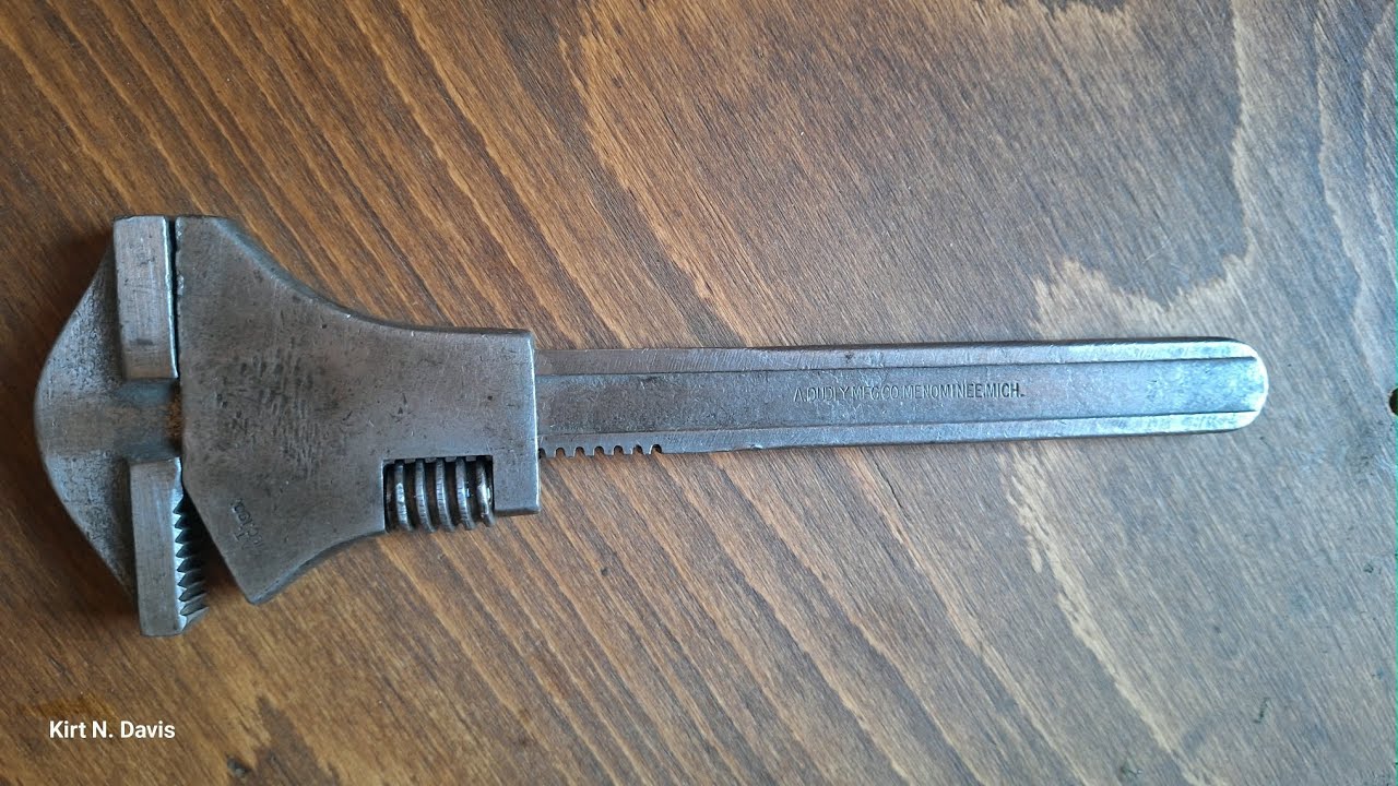A. Dudly wrench clean up. 