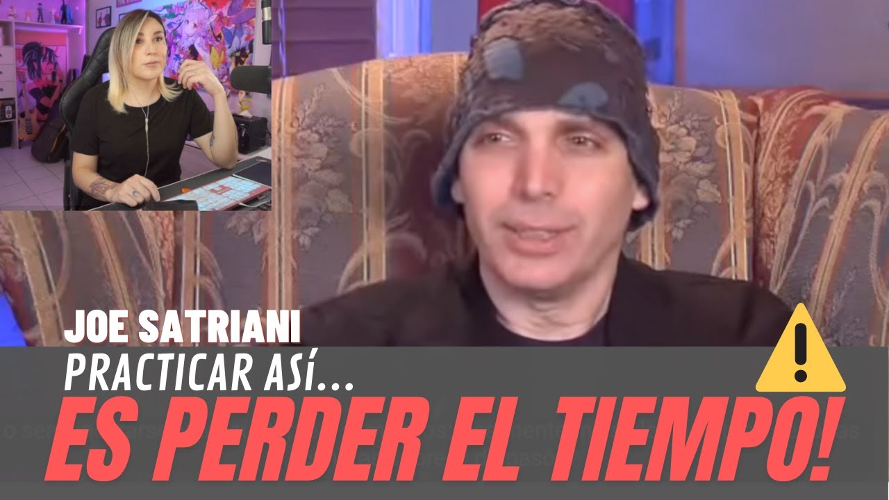 JOE SATRIANI: NO TE OBSESIONES TOCANDO GUITARRA RÁPIDO y SIN SENTIDO!