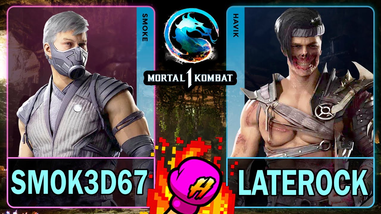 MK1 Smok3d67 (SMOKE) VS Laterock (HAVIK)🥊Mortal Kombat 1🥊4K 60ᶠᵖˢ
