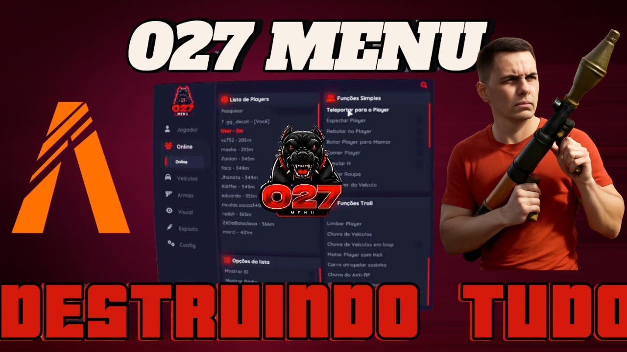027 MENU FIVEM SE PASSANDO POR ADM NA CIDADE 🤣🤣🤣