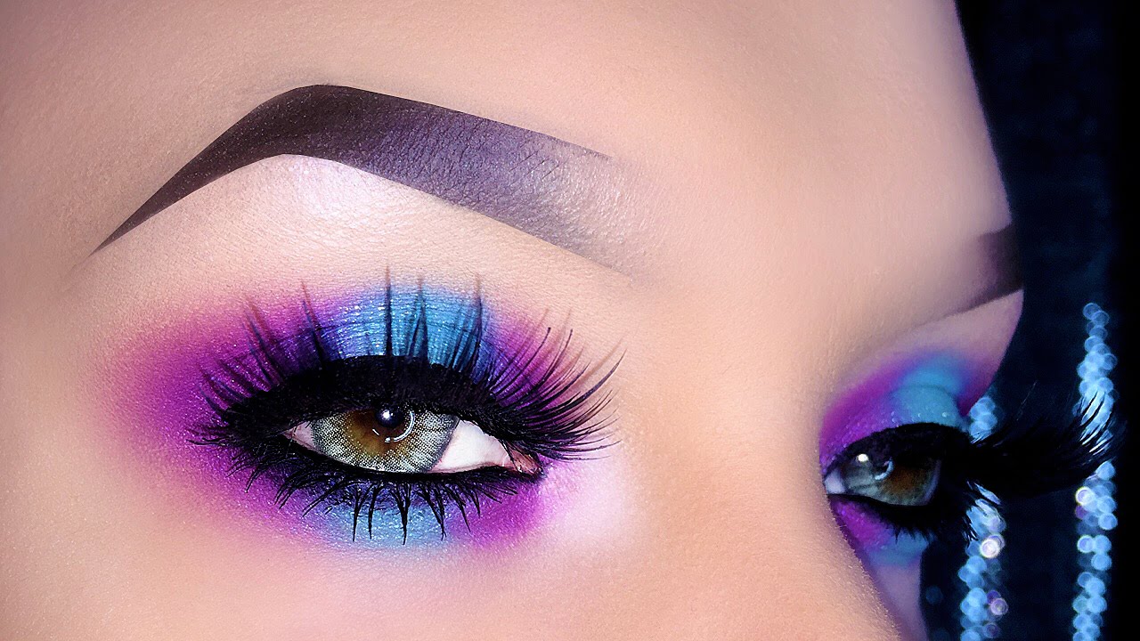Fresh & Bright Spring Smoky - Colorful Neon Makeup Tutorial