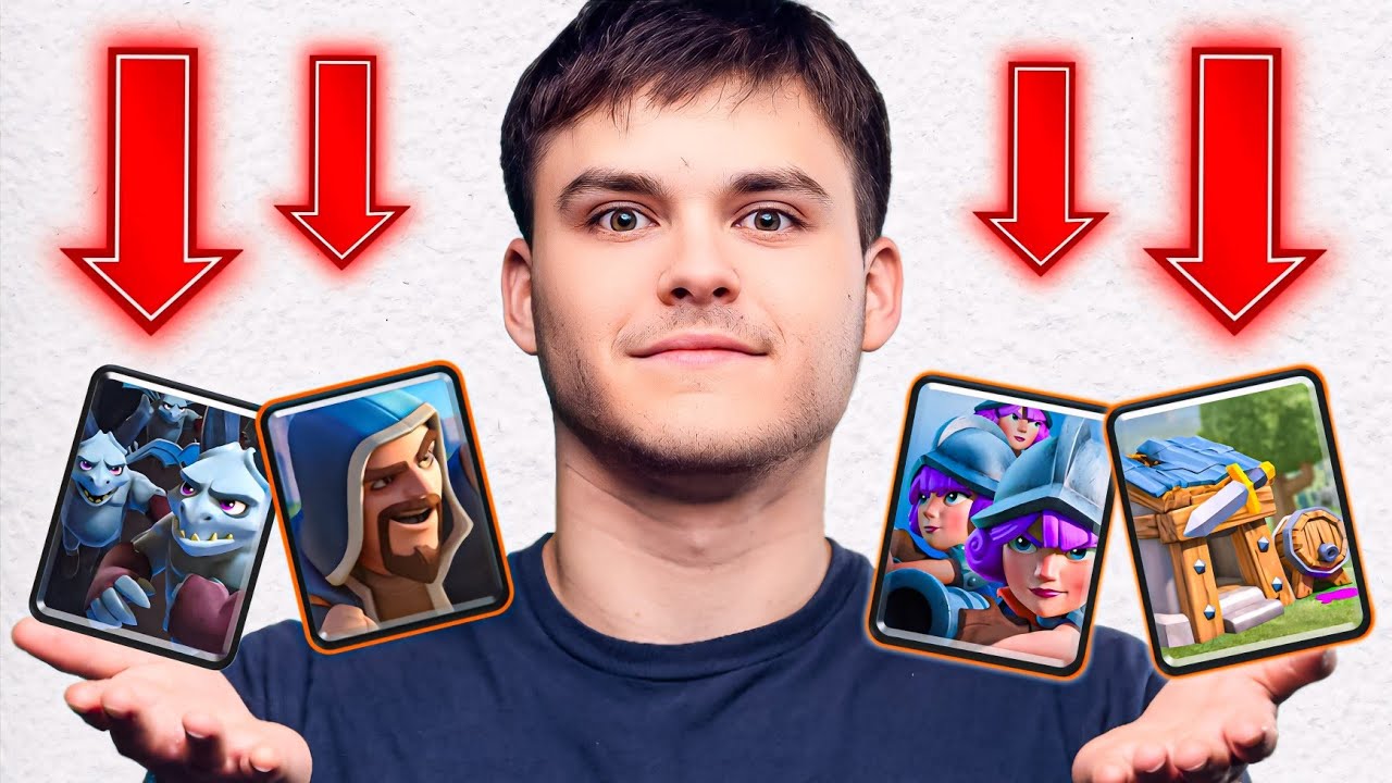 I Played the Cards with the WORST Stats in Clash Royale