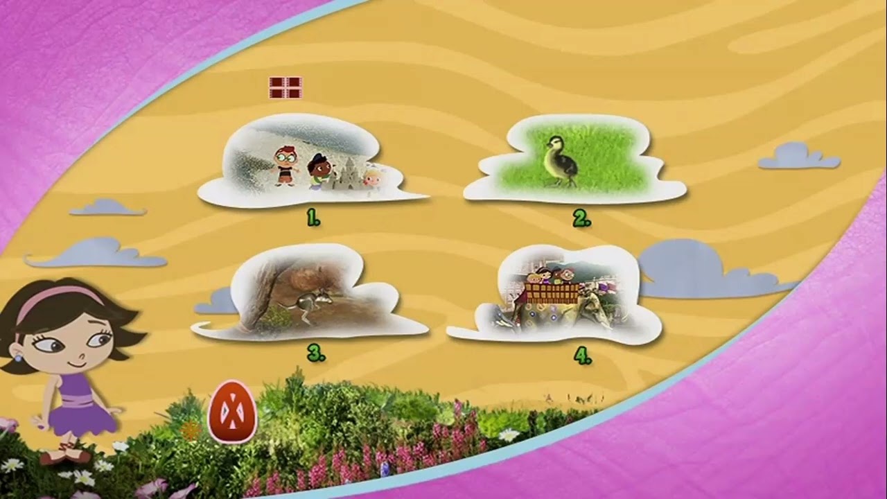 Little Einsteins: Expedición animal DVD de 2009 (Menú)