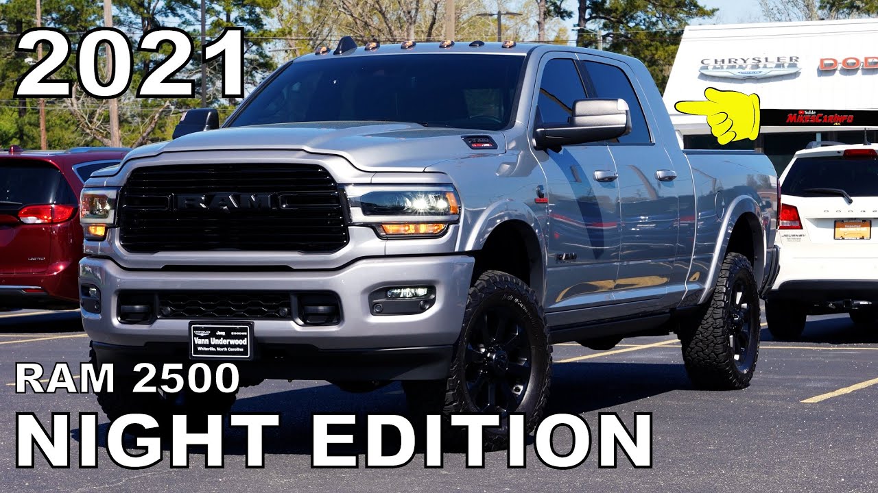 👉 (2021, 2022, 2023, 2024) RAM 2500 NIGHT EDITION - Ultimate In-Depth Look in 4K