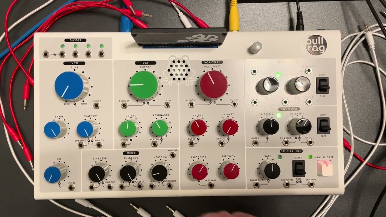 'autistic beat in f minor (Bullfrog version)' on BULLFROG by ERICA SYNTHS & RICHIE HAWTIN