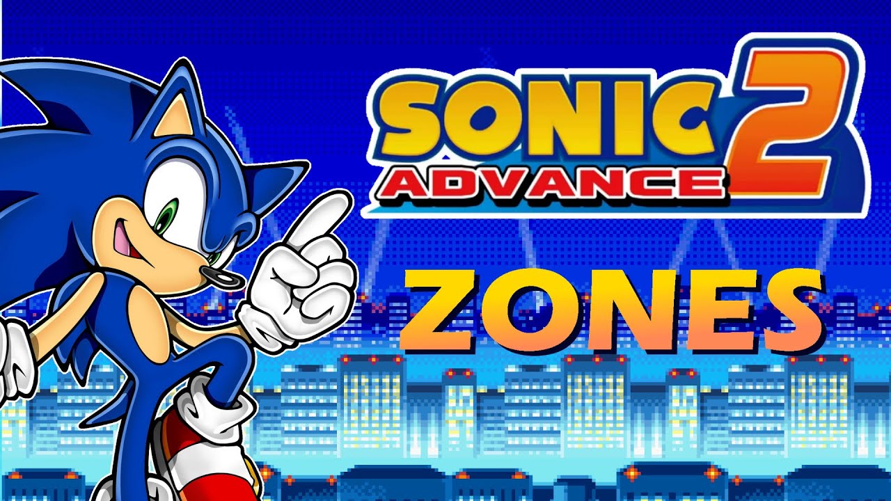 SONIC ADVANCE 2 - All Zones (As Sonic)
