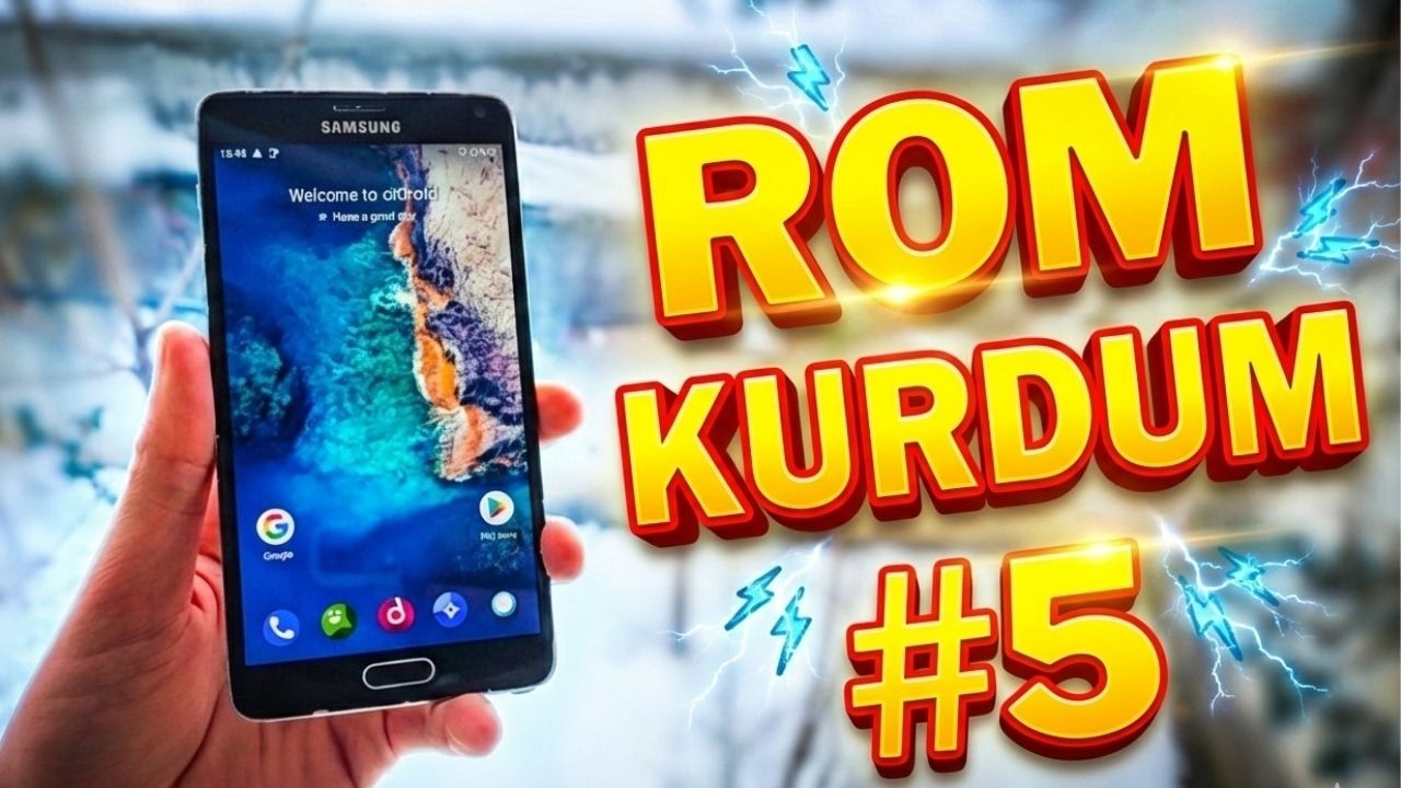 Çalışmayan Telefona Rom Yükleyip Hayata Döndürdüm!