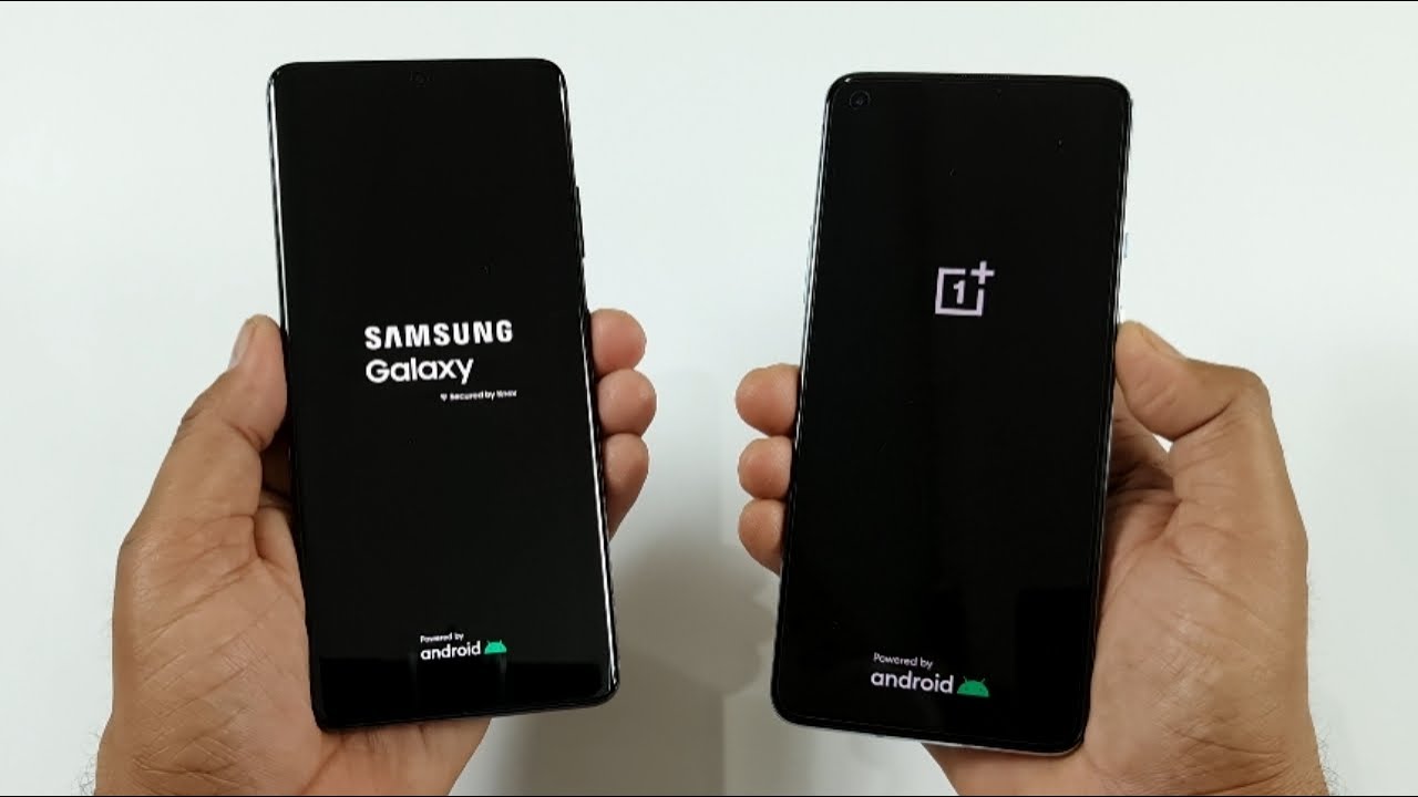Samsung S21 Ultra vs Oneplus 8T Speed Test & Camera Comparison